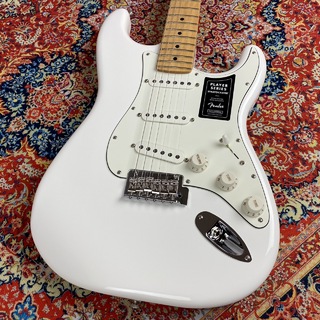 FenderPlayer Stratocaster Maple Fingerboard - Polar White【現物画像】