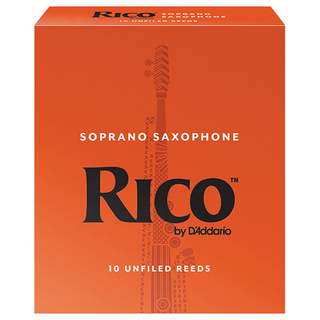 D'Addario Woodwinds/RICORICO ソプラノサックス用リード オレンジ箱 #3.5 リコ ダダリオ 10枚入 [RIA1035] 【WEBSHOP】
