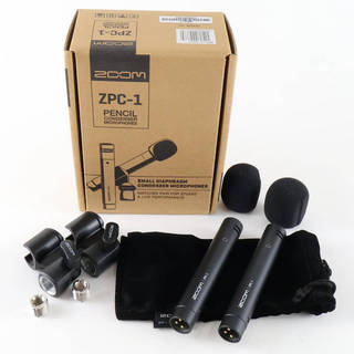 ZOOM 【中古】 ZOOM ZPC-1 ステレオマッチングペア ペンシル型コンデンサーマイク 2本1セット