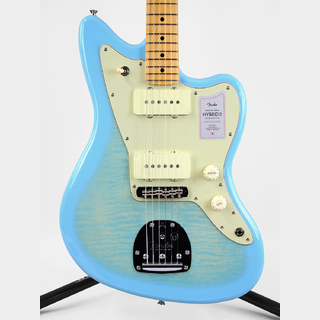 Fender Fender 2024 Collection Made in Japan Hybrid II Jazzmaster Quilt (Celeste Blue)