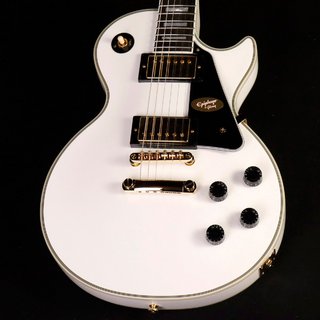 Epiphone Inspired by Gibson Custom Les Paul Custom Alpine White ≪S/N:24011522135≫ 【心斎橋店】