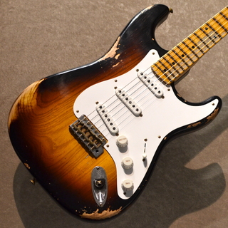 Fender Custom Shop Limited Edition 70th Anniversary 1954 Stratocaster Heavy Relic Wide Fade 2-Color Sunburst #5160