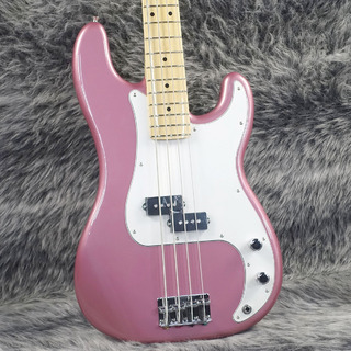 Fender Made In Japan Hybrid II Precision Bass Burgundy Mist Metallic with Matching Head