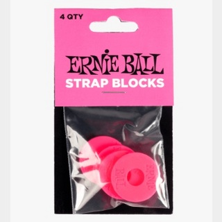 ERNIE BALL STRAP BLOCKS【Pink - 4P】