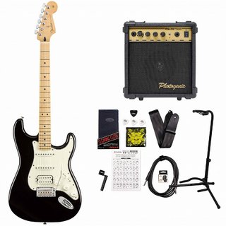 Fender Player Series Stratocaster HSS Black Maple PG-10アンプ付属エレキギター初心者セット【WEBSHOP】