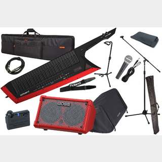 Roland AX-EDGE-B [CUBE Street II Red ライブセット！] 49鍵盤キーター【WEBSHOP】