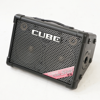 Roland【中古】 ギターアンプ ローランド ROLAND CUBE Street EX BK ステレオ ポータブルアンプ マイクスピーカー