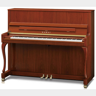 KAWAIK-300SF ウォルナット艶出し アップライトピアノ 88鍵盤 島村楽器オリジナル 配送設置料込 代引不可