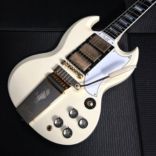 Gibson Custom Shop Historic Collection 1963 SG Custom VOS Classic White w/Maestro Viblora【御茶ノ水FINEST_GUITARS】