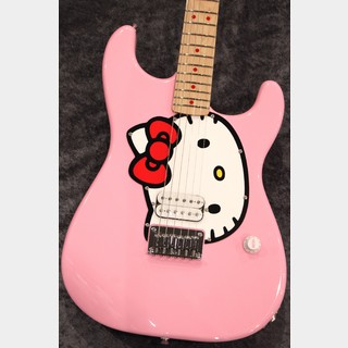 Squier by Fender 【りんご10個分の重さ】Limited Edition Hello Kitty Stratocaster 【軽量!3.18㎏】【ハローキティ】