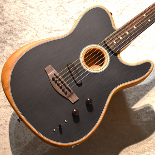 Fender Acoustasonic Player Telecaster Rosewood Fingerboard ～Brushed Black～ #MXA2213492 【2.14kg】
