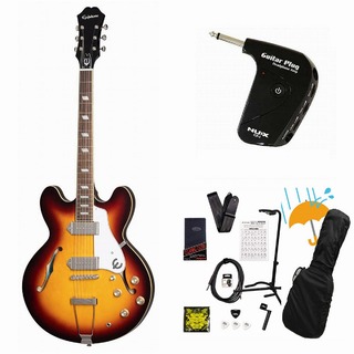 Epiphone Casino Vintage Sunburst カジノ GP-1アンプ付属エレキギター初心者セットR【WEBSHOP】