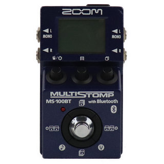 ZOOM 【中古】 マルチエフェクター ZOOM MultiStomp MS-100BT ズーム ギターエフェクター