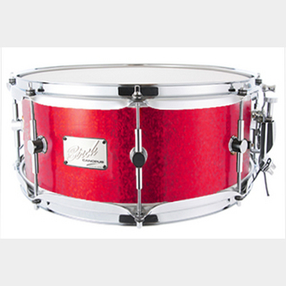 canopus Birch Snare Drum 6.5x14 Red Spkl