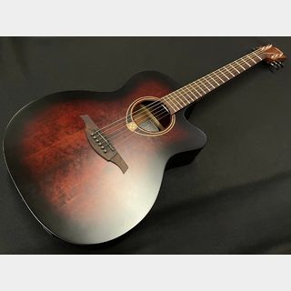 LAG Guitars T70ACE-B&B(Auditorium Cutaway Acoustic-Electric Black & brown)