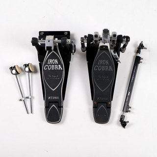 Tama 【中古】 ドラムツインペダル タマ TAMA HP900RTW Iron Cobra 900 Twin Pedal Rolling Glide