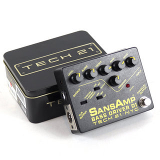 TECH21 【中古】サンズアンプ ベースドライバーDI TECH21 SansAmp BASS DRIVER DI 旧仕様 ベース用DI プリアンプ