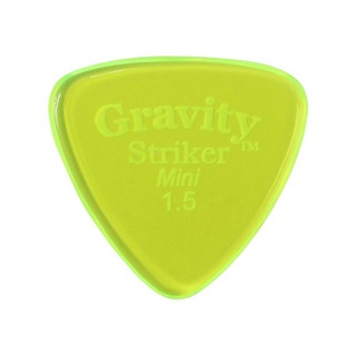 Gravity Guitar PicksStriker -Mini- GSRM15P 1.5mm Fluorescent Green ギターピック