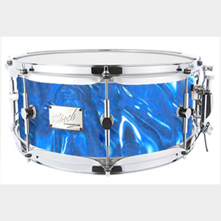 canopus Birch Snare Drum 6.5x14 Blue Satin