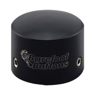 Barefoot Buttons V1 Tallboy Black エフェクターフットスイッチボタン