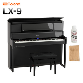 RolandLX9 PES 黒鏡面塗装仕上げ 電子ピアノ 88鍵盤 【配送設置無料・代引不可】