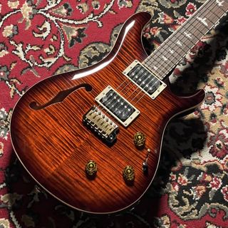 Paul Reed Smith(PRS) SE CUSTOM 24 SH P エレキギター／Ｏｒａｎｇｅ　Ｔｉｇｅｒ　Ｓｍｏｋｅｂｕｒｓｔ【3.39kg】