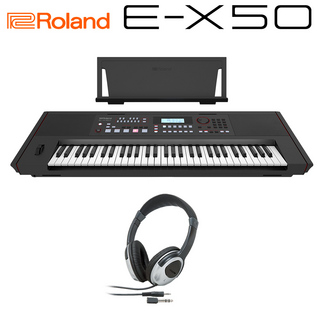 Roland E-X50 ヘッドホンセット キーボード 61鍵盤 【WEBSHOP限定】