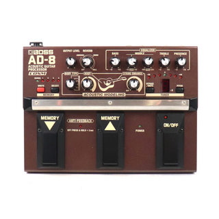 BOSS 【中古】アコースティックギタープリアンプ BOSS AD-8 ボス アコギ用エフェクター プリアンプ DI