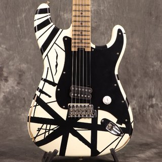 EVH Striped Series ’78 Eruption Maple Fingerboard White with Black Stripes Relic [3.47kg]【WEBSHOP】