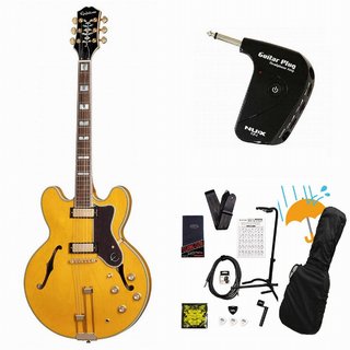 Epiphone Sheraton with Frequensator Natural シェラトン GP-1アンプ付属エレキギター初心者セットR【WEBSHOP】