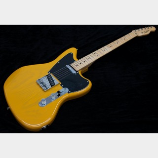 Squier by FenderParanormal Offset Telecaster Maple Fingerboard Black Pickguard Butterscotch Blonde 