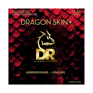 DR DRAGON SKIN+ 80/20ブロンズ ミディアム 013-56 アコースティックギター弦