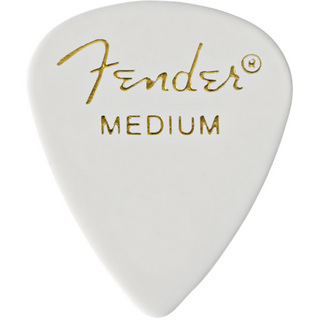 Fender351 PICK MEDIUM ピック 144枚セット ティアドロップ型 ミディアム ホワイト