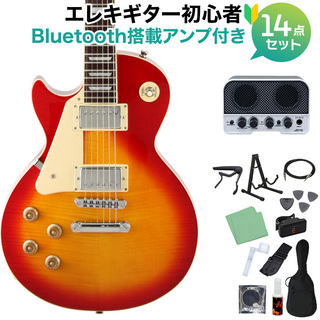 BLITZ BY ARIAPROII BLP-450/LH CS エレキギター初心者14点セット Bluetooth搭載ミニアンプ付左利き
