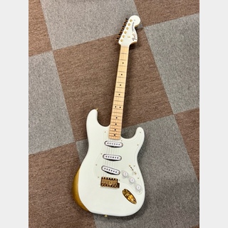 FenderKen Stratocaster Experiment #1, Maple Fingerboard, Original White