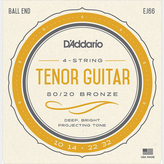 D'Addario ダダリオ EJ66 TENOR GUITAR STRINGS テナーギター（4本弦）用 アコースティックギター弦セット弦