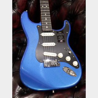 Fender American Ultra II Stratocaster Ebony / Noble Blue [#US240018276][3.90kg]