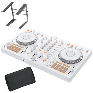 Pioneer DDJ-FLX4-W (ホワイト)+専用スリーブケース+PCスタンド DJコントローラー