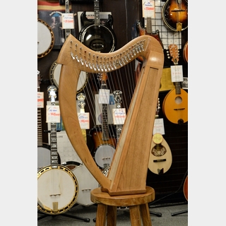 Stoney EndBRITTANY-22 "Cherry" with Full Lever Harp #9314