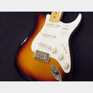 FenderMade in Japan Hybrid II Stratocaster Maple Fingerboard   3-Color Sunburst