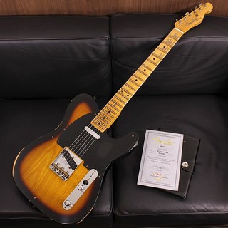 Fender Custom Shop 2024 Time Machine 1954 Telecaster Relic 2-Color Sunburst SN. R137059【Color Order Model】