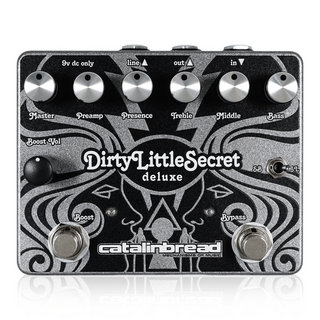 catalinbreadカタリンブレッド Dirty Little Secret Deluxe オーバードライブ/ディストーション ギターエフェクター