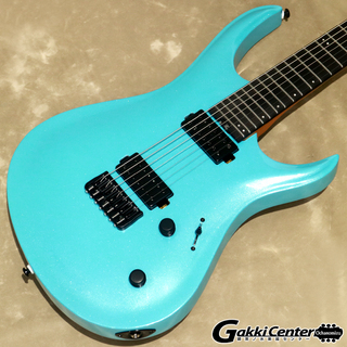 Balaguer Guitars Diablo Baritone7, Metallic Cerulean Blue