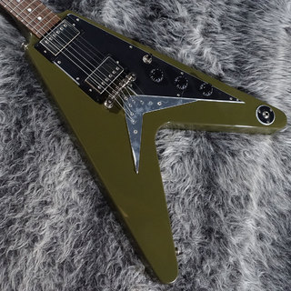 EpiphoneFlying V Olive Drab Green