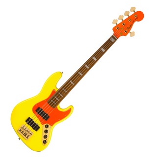 Fender フェンダー MonoNeon Jazz Bass V Maple Fingerboard Neon Yellow