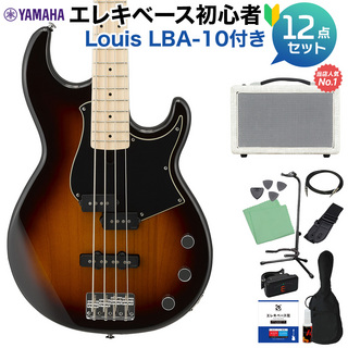 YAMAHA BB434M TBS ベース 初心者12点セット 【島村楽器で一番売れてるベースアンプ付】