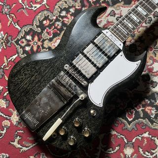 Gibson Murphy Lab 1963 SG Custom MAESTRO SILVER FOX Ultra Light Aged【3.76kg】