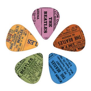 D'Addario The Beatles 1964 Tour Ticket Stub Guitar Picks [1CWH4-10B11]