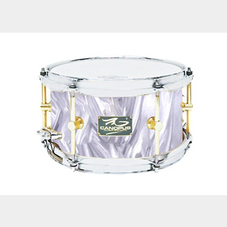 canopus The Maple 6x10 Snare Drum White Satin