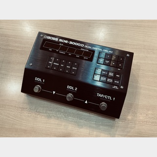 BOSS SDE-3000D 〜デジタルディレイの名機SDE-3000×2台分をペダル